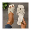 Sandalias de diseñador cuero
