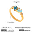 Anillo Chapado en Oro 18k Calita