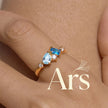 Anillo Chapado en Oro 18k Calita